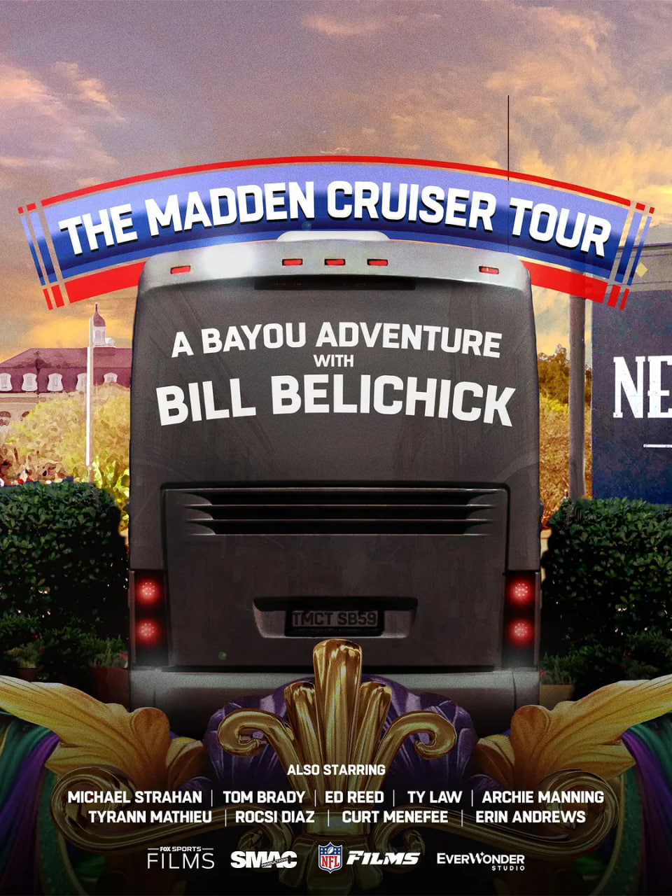 Madden Cruiser巡回赛：与比尔·贝利奇克一起进行河口冒险(全集)